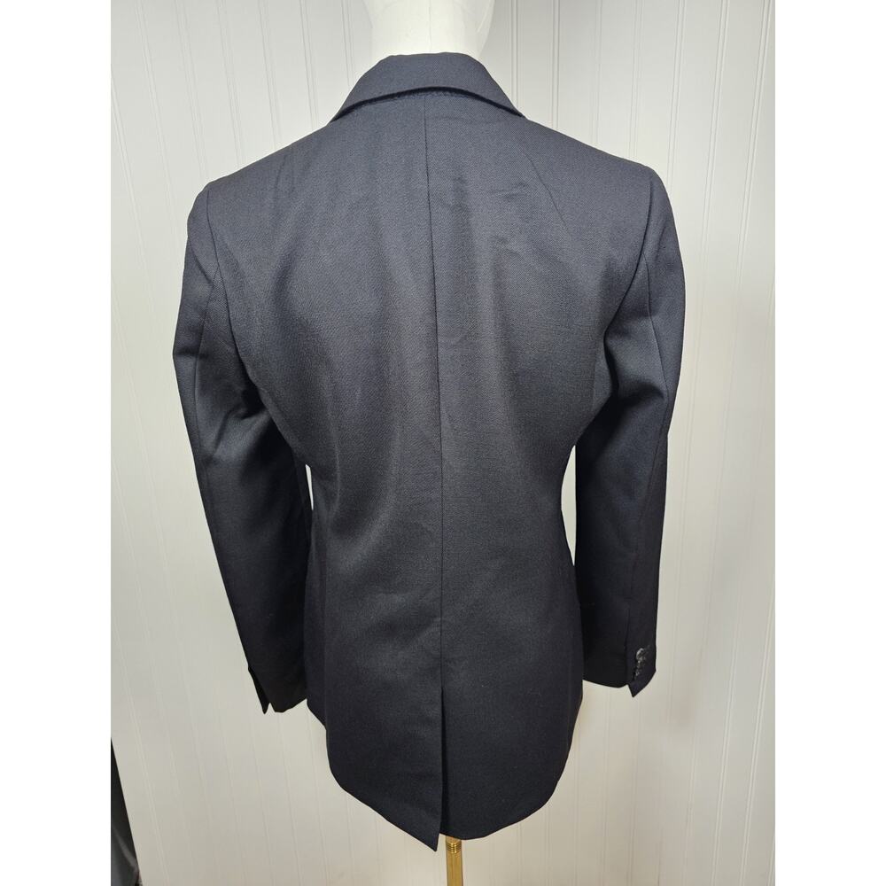 J. Crew Ludlow Wool Blazer Women's Size 6 Black Schoolboy Preppy Academia Career - Picture 7 of 7